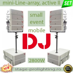 mini-Line-array, active II SET